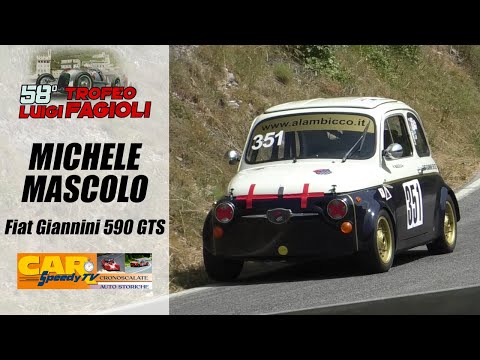 Trofeo Luigi Fagioli 2023 || Michele Mascolo || Fiat Giannini 590 GTS