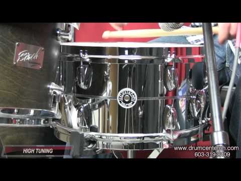 Gretsch Brooklyn Steel Snare Drum 13x7 image 7
