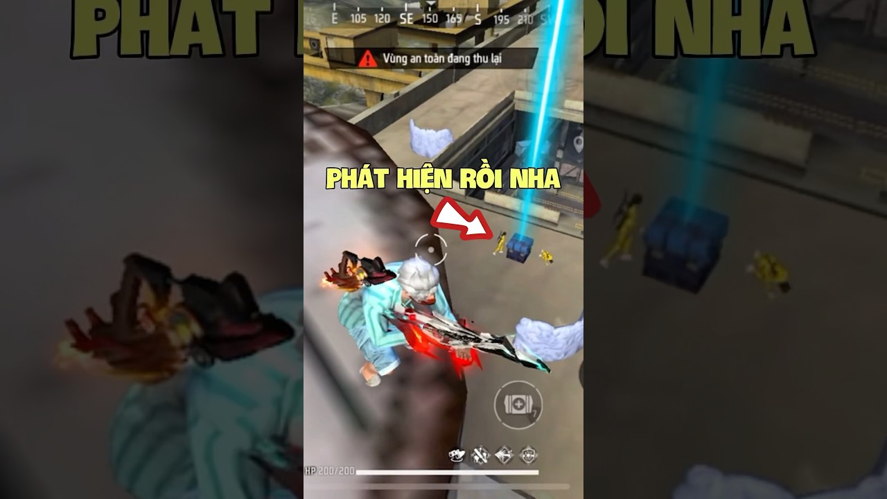 Phát hiện MỘT TEAM dùng bệ phóng đi núp ? #freefire