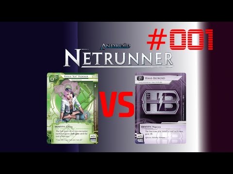 Let´s Play Netrunner #001 Rielle vs. Haas Bioroid