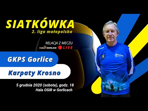 Mecz II ligi PZPS: GKPS Gorlice - Karpaty Krosno