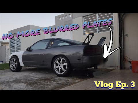 Lucky.Labo Plates and Ondori Shop 240sx Rear Valance Test Fit