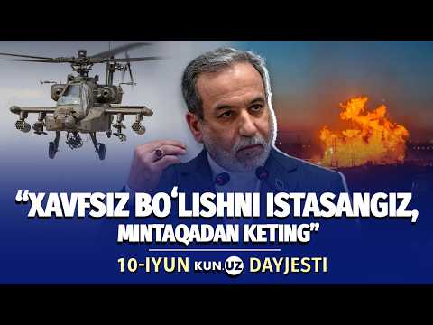 Hoʻrmuzda urib tushirilgan “Apache” va Dogʻistonda portlash – kun dayjesti