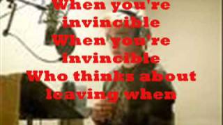 Jesse McCartney - Invincible (lyrics)