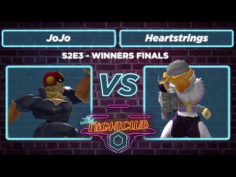 The Nightclub S2E3: JoJo (Captain Falcon) vs Heartstrings (Sheik) - Winners Finals SSBM