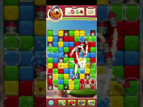 Toon Blast Level 8485 - No Boosters 🎯 #toonblast