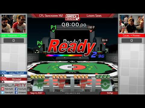 CFL Smackdown 142 Melee - Hungrybox + Crunch vs Colbol + Harriet - Doubles Grand Finals