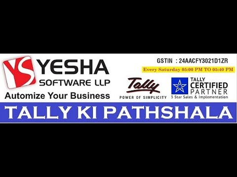 TALLY KI PATHSHALA EXCEL TO TALLY