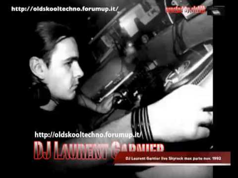 DJ Laurent Garnier live Skyrock max parte nov. 1992