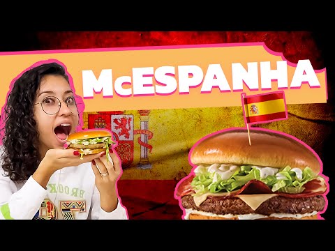 McEspanha |  SANDUÍCHES DA COPA DO MUNDO | Será que vale a pena?