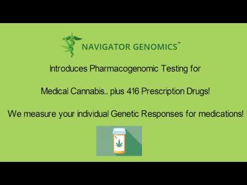 Navigator Genomics™ Introduces Pharmacogenomic Testing for MMJ
