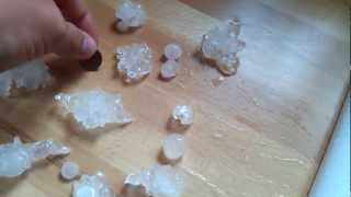 preview picture of video 'Hail Storm Coventry 28th June 2012'