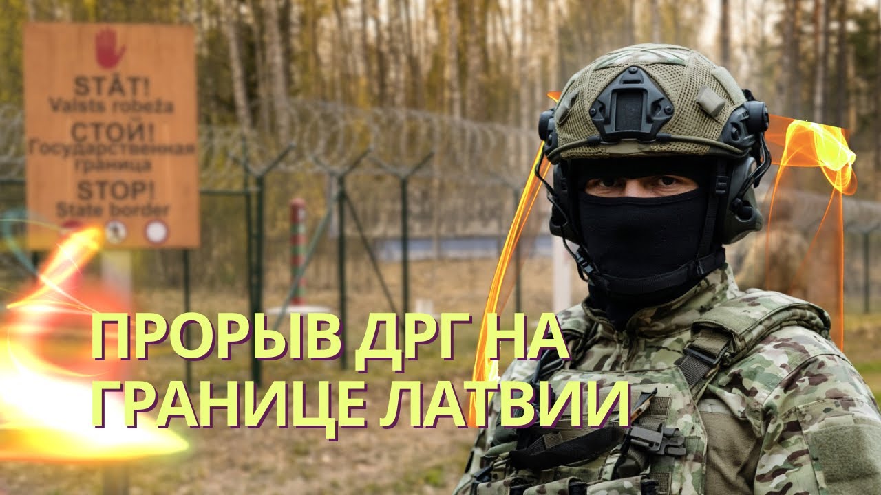 Началось: российские ДРГ прорвались через границу Латвии | Военный комитет Н