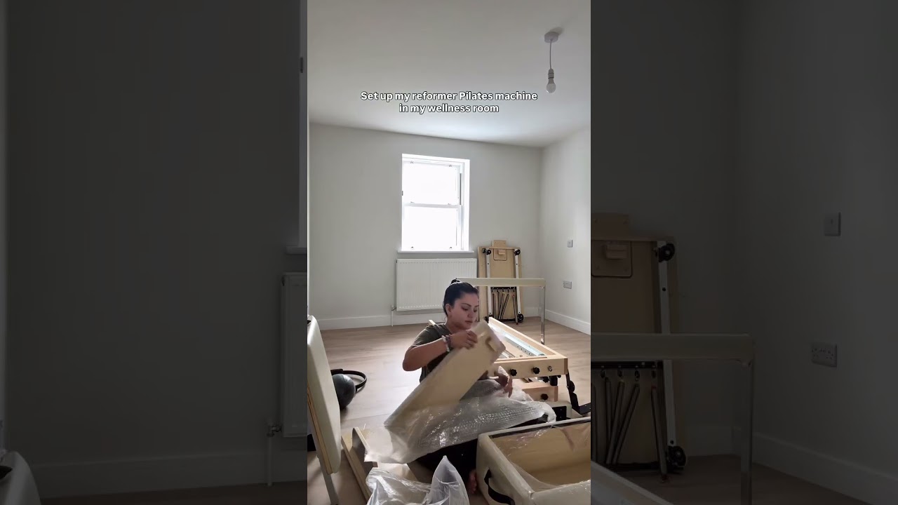 WELCOME TO MY WELLNESS ROOM + REFORMER UNBOXING