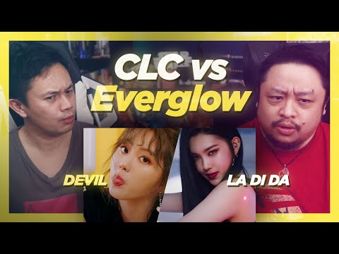 First Time This Has Ever Happened Reaction to CLC 'Devil' vs Everglow 'La Di Da' MV.