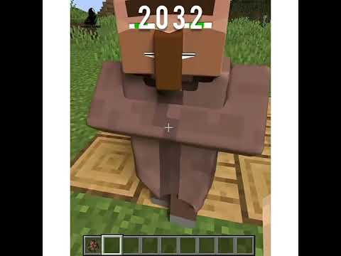 VILLAGER EVOLUTION 😯#shorts