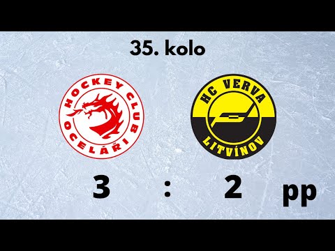 TELH 22/23 | HC Oceláři Třinec - HC Verva Litvínov 3:2pp | Sestřih