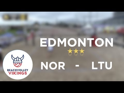 Mol.H/Berntsen (NOR) vs. Kazdailis/Rumsevicius (LTU) 2019 FIVB Edmonton round 2