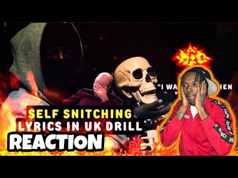 AMERICAN REACTS TO UK DRILL | SELF SNITCHING LYRICS ft. (#ActiveGxng Suspect, YANKO, DIGGA D)
