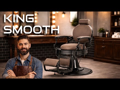 King Smooth poltrona barbiere Barber shop