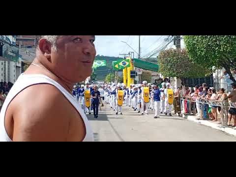 Eu e o desfile cívico do colégio Santa Maria de Timbaúba Pernambuco Brasil 2026