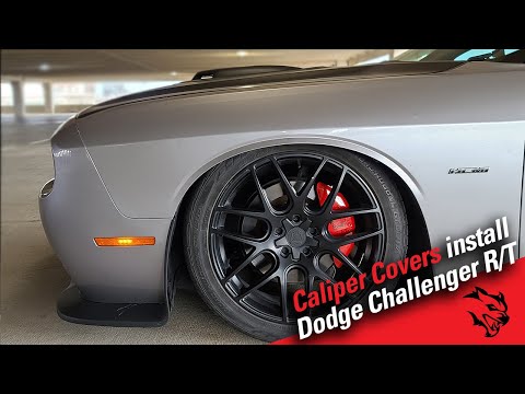 Installing MGP Brake Caliper Covers For 2015+ Challenger R/T