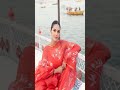 Esha Gupta In Red Salwar Suit Shorts