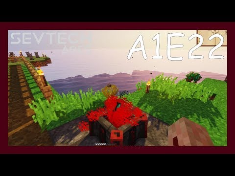 Sevtech Ages 3.11 Lets Play - Apple of lofty stature and energy pedestal