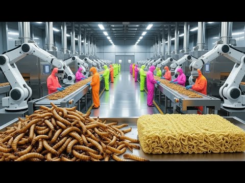 Inside a modern Ramen noodles processing plant | multi-million dollar industry that drives the world