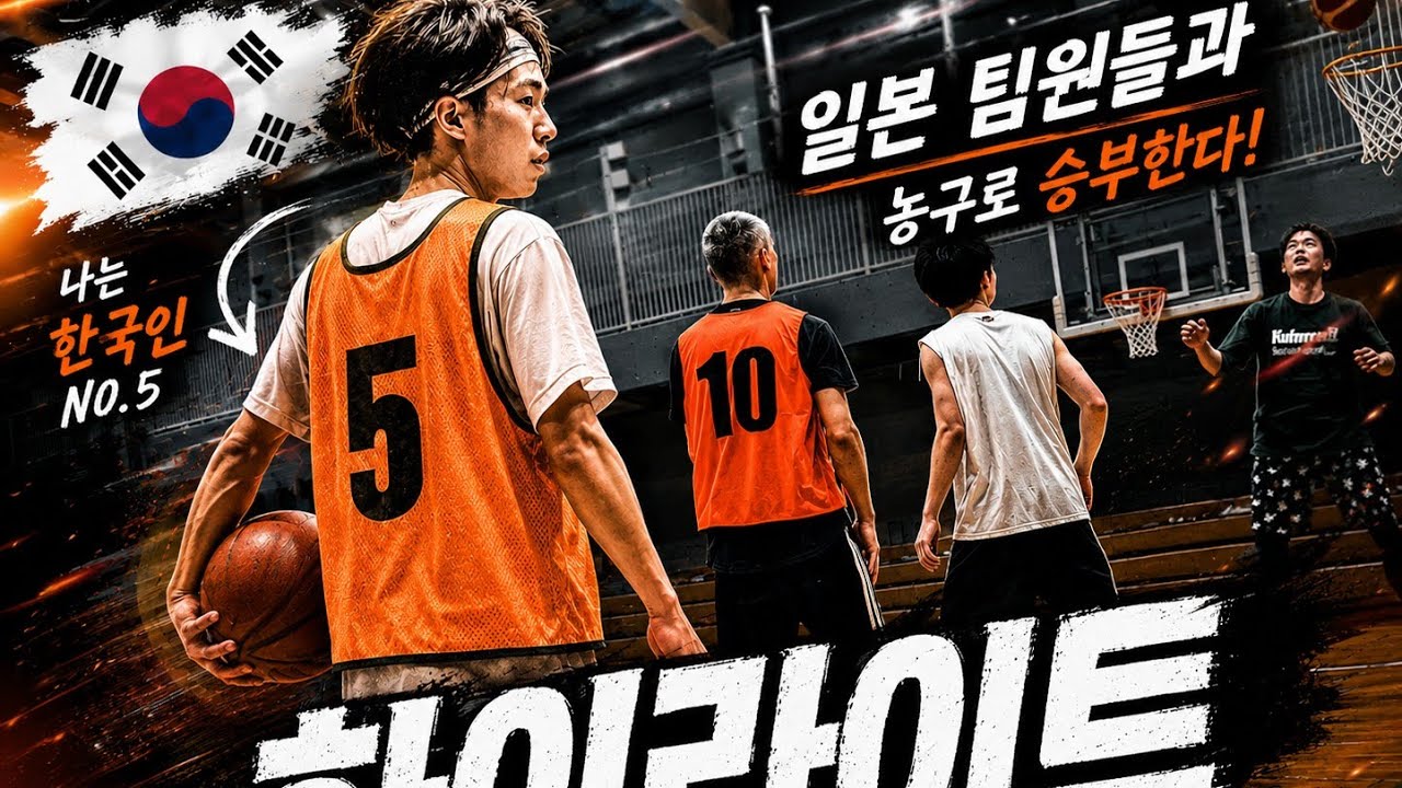 오랜만에 일본동네농구 하이라이트 입니다.#농구#동네농구#일본농구