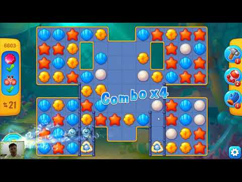 Fishdom Level 6601 - 6605 | SkillGameWalkthrough