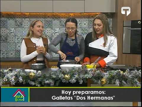 Hoy preparamos Galletas Dos Hermanas