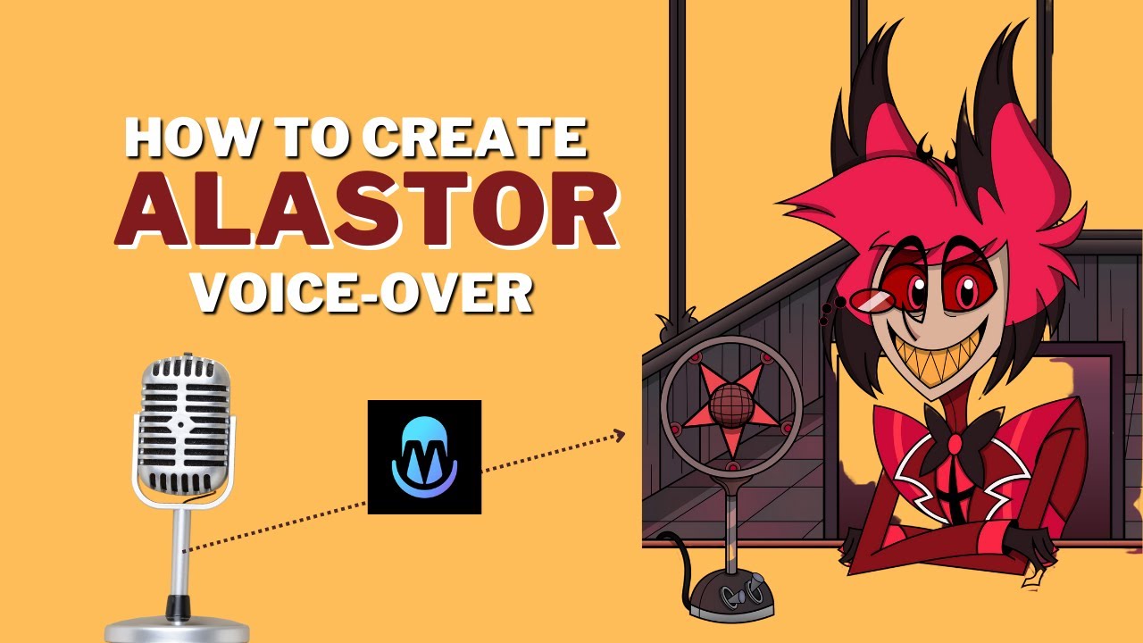Comment faire la voix d'Alastor avec MagicMic