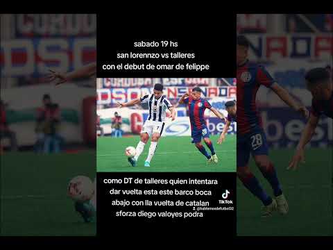 sabado 19 hs san lorenzo vs talleres de cordoba