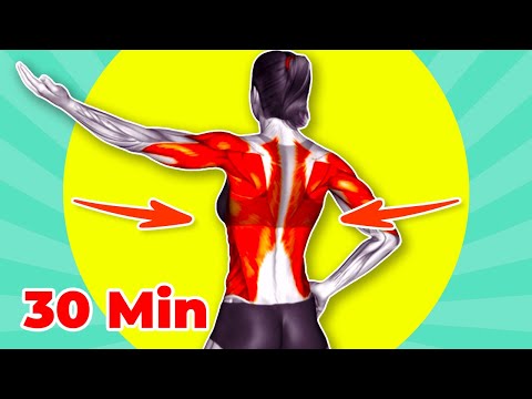 ➜ Synoni dhjamin e shpinës me këtë rutinë të thjeshtë vetëm në këmbë!