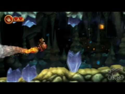 Donkey Kong Country Returns - Playthrough (World 4-4)
