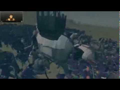 Rome 2  Total War 12 African War Elephants vs 1520 Eastern Spearmen and 40 Royal Cataphracts