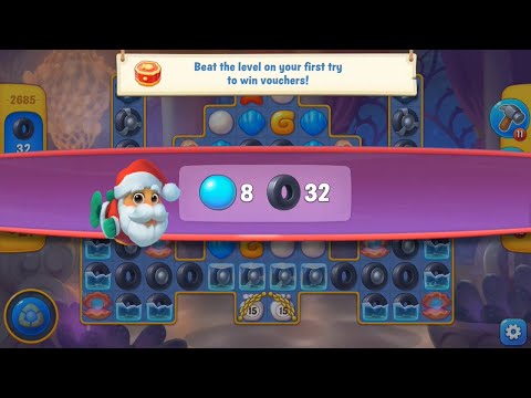 Fishdom. Hard Level 2685