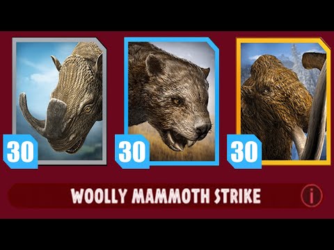 WOOLLY MAMMOTH BOSS - Jurassic World Alive