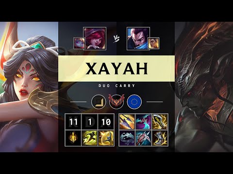 Xayah ADC vs Yasuo - EUW Grandmaster Patch 25.05