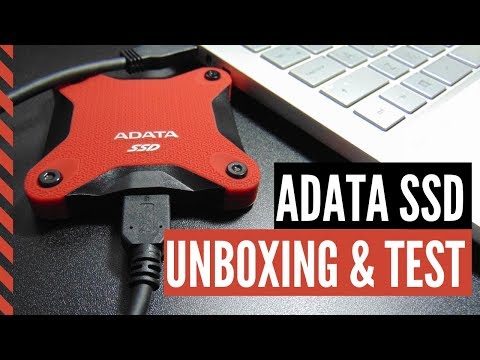Adata SD600Q Durable external SSD Unboxing and test