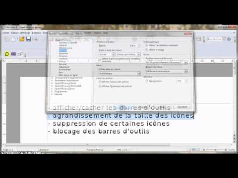 comment trouver interligne sur open office