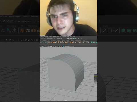 Maya Bevel Tutorial! | autodesk Maya #3d #maya  #3dart #animation #anime