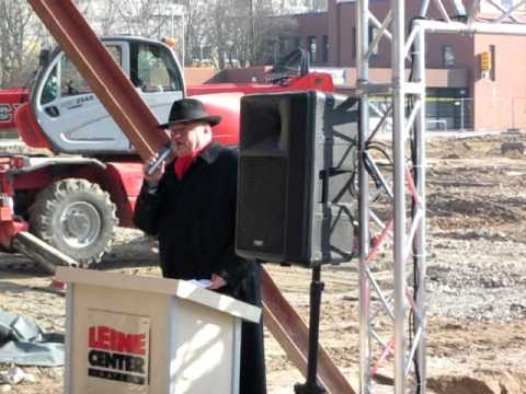 Grundsteinlegung für den Neubau am Leine Center Laatzen