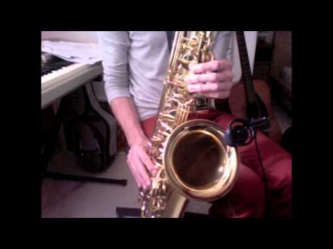 John Waugh - Bob Reynolds saxophone solo transcription from 'Vultures' (John Mayer)
