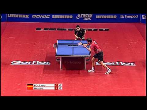 2012 World Cup: Timo Boll - Ma Long (full match|short form)