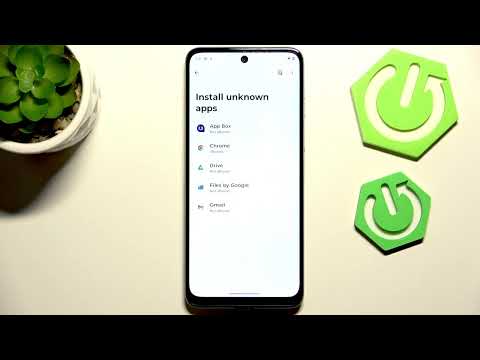MOTOROLA Moto G45 5G – How to Allow Unknown Sources