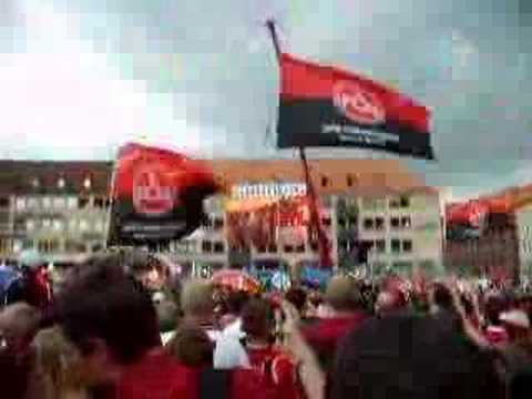 Party FCN Hauptmarkt Nürnberg