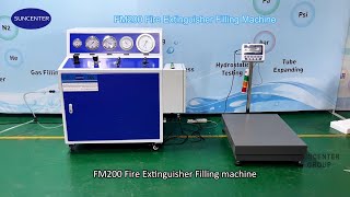 The FM200 Filling Machine: for FM200 and more #industrial #fireextinguisher #FM200 #gasfilling