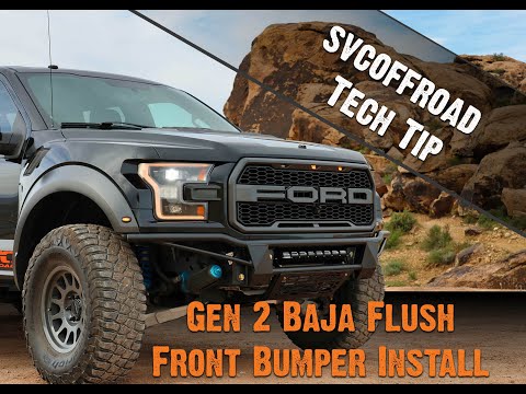 SVCOFFROAD Baja Flush Front Bumper Install